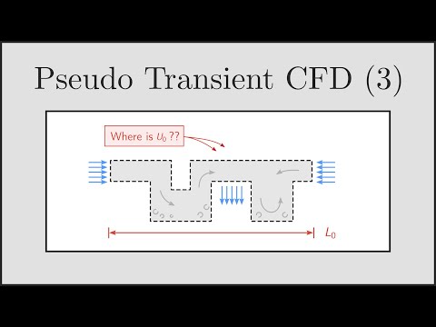 [CFD] Pseudo-Transients for Steady State CFD (Part 3) - Fluid Timescale