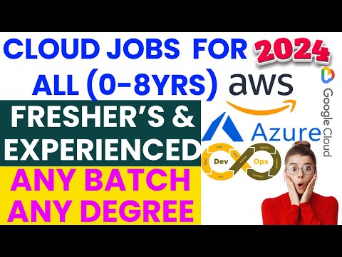 Cloud Jobs for Freshers |  AWS DevOps Jobs | Cloud Engineer Jobs | AWS FRESHER JOBS | #devops #aws