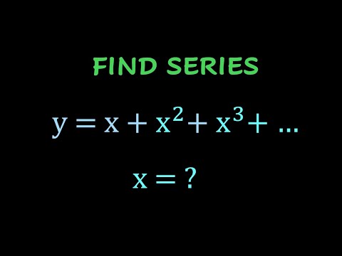 Math Olympiad Question for Solving Series Problem. Find Value as a Series.