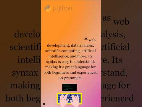WHAT IS PYTHON LANGUAGE || #shorts #short #z2More
