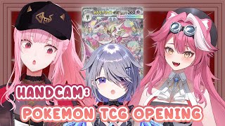 【HANDCAM COLLAB】POKEMON TCG OPENING! WHO WILL CATCH THEM ALL?