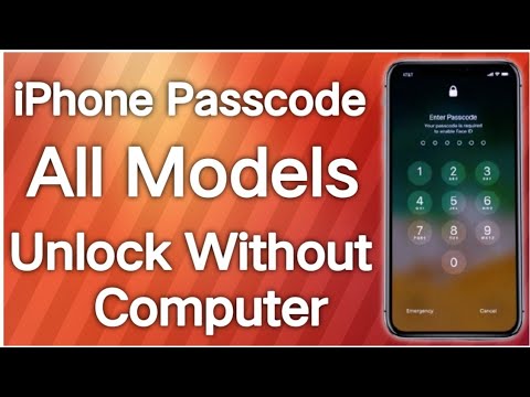 How to Unlock iPhone if forgot password ( How to get into phone without passcode ) Unlock iPhone