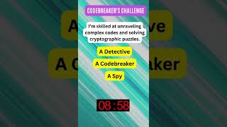 Codebreaker's Challenge#CodebreakersChallenge#CryptographicPuzzle#TechRiddle#riddles