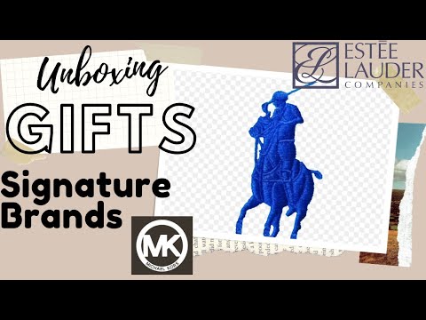 Unboxing gifts // Signature Brands //