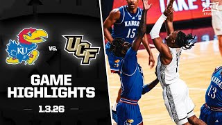 #17 Kansas vs. UCF Game Highlights | 2025-26 Big 12 Men's Basketball