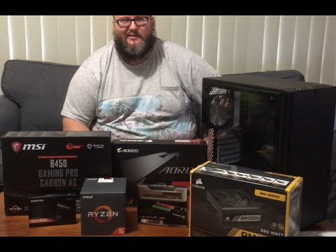 PC Unboxing and Build: Ryzen 2600 + RX 580