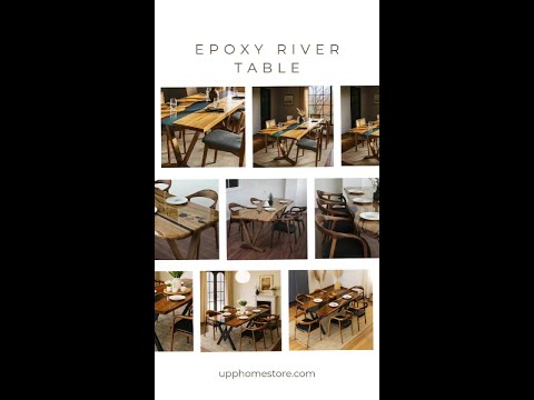 #EpoxyTable #WalnutTable #CustomFurniture #HandcraftedDesign #WoodAndEpoxy #HomeDecor #OfficeDecor