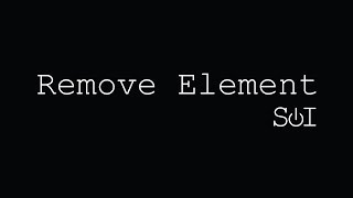 Remove Element