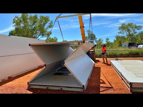 Humanihut -  Rapidly Deployable in Action