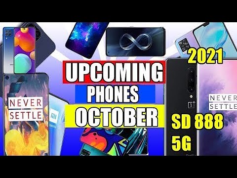 UPCOMING PHONES IN OCTOBER 2021  | BEST UPCOMING 5G SMARTPHONE IN INDIA 2021#upcomingsmartphone2021