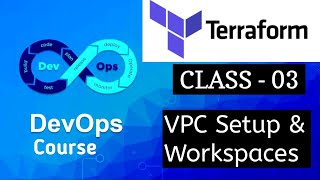 Terraform Class 3 | VPC Setup, Workspaces, and Locals Explained with Real-Time examples #Terraform