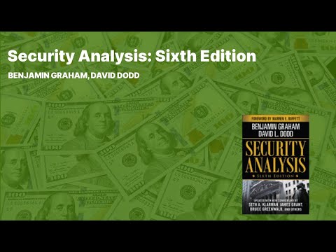Security Analysis, Sixth Edition Book Summary