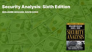 Security Analysis, Sixth Edition Book Summary