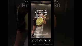 Easy iPhone editing hack to get the perfect dark aesthetic pictures and videos on your phone. Save📲