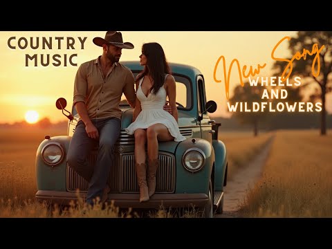 Wheels and Wildflowers 🌾  A Modern Country Love Song #newcountrymusic2025 #newcountrymusic