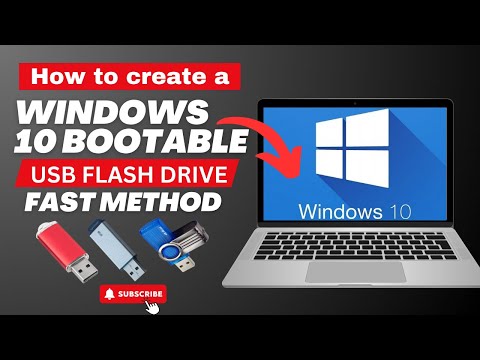 How to Download Windows 10 on USB (Create WINDOWS 10 BOOTABLE USB)