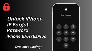 How To Unlock iPhone iF Forgot Password iPhone 6 iPhone 6s iPhone 6s Plus iPhone 6 Plus