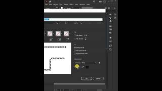 Pattern Brush Secret Trick 🔥 Illustrator Fast Design Hack #short #illustrator