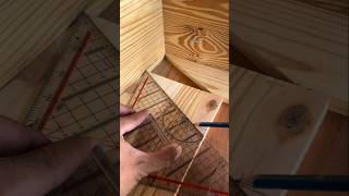 How to measure the position of wooden corner #diy #woodworking #working #tips #ideas #carpentry #art