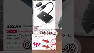 The $16 Car Gadget That Changed My Ride!#CarGadgets #WirelessCarplay #TechUpgrade