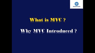 MVC | MVC Flow | MVC Architecture | Why MVC Introduced
