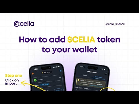 celia token contract address .celia import krna ka trika