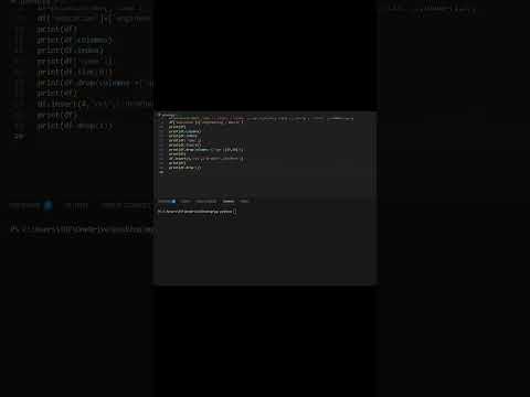 Pandas in python #coding #subscribe #python