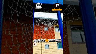 “Spider Web Magic Meets Halloween Vibes 🎃” #halloween #spooky