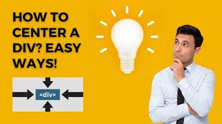 How To Center A Div - Using Flexbox And Grid - Easy CSS