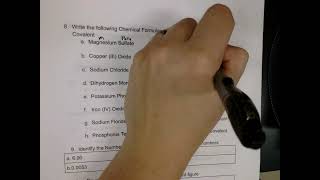 2025 Chemistry Midterm Review