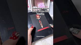 Unboxing Jennie’s Ruby Album Zen Version
