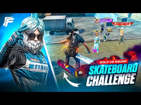 I DID ONLY SURFBOARD CHALLENGE IN BR RANKED🤯 | TOTAL 35 KILLS 🔥