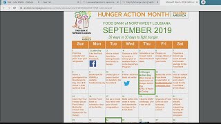 Help fight hunger during September’s ‘Hunger Action Month’