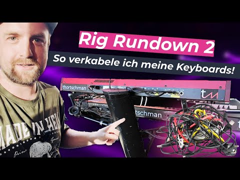 Keyboard Rig Rundown: The complete cabling of my keyboard rig