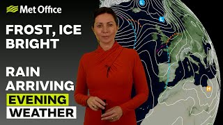 13/01/2026 - Widespread frost and ice - Evening Weather Forecast UK – Met Office Weather