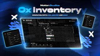Ox-Inventory Rework | FiveM Script | Customizable | Rob/Rarity | ESX, QBox, QBCore - Motion Studios