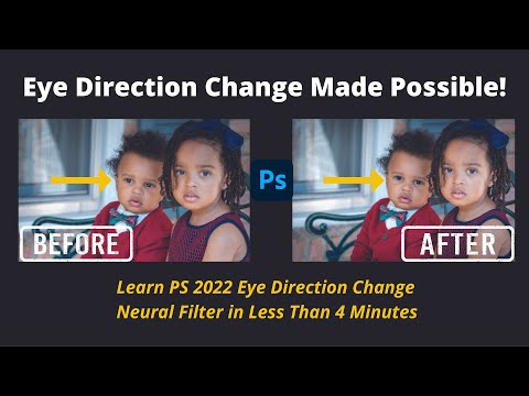 Change Eye Direction in PS 2022 in less than 4 minutes!