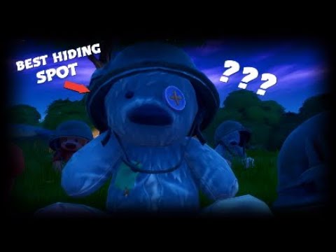 Epic doesn't want you to know about this| Best hiding spot in Fortnite