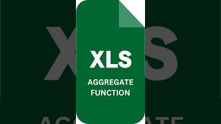 Unlock the Power of Excel’s AGGREGATE Function #exceltips #excelfunctions #exceltutorial #exceltrick