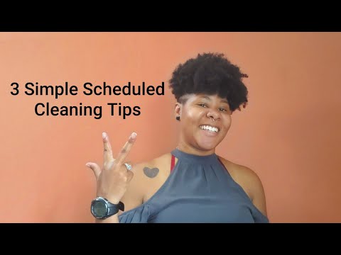 3 Simple Tips to Help You Set Up Your Own Cleaning Schedule