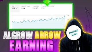 Algrow Income Arrow || Algrow Arrow Animation in Kinemaster || #shorts #algrow #youtubeshorts