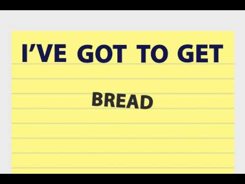 Grocery Escape Plan - Kinetic Typography