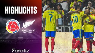Colombia 2-1 New Zealand | Game Highlight | International Friendly 2025