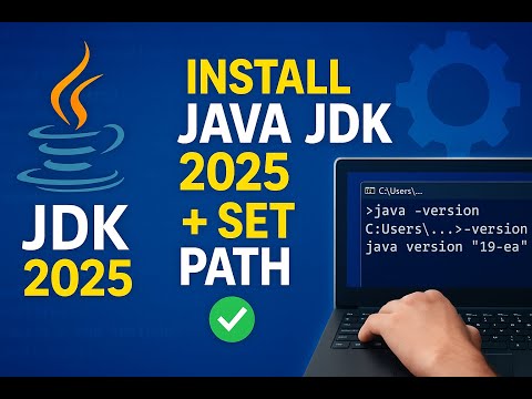 Install Java Jdk and set Java Jdk path – Step-by-Step Guide (2025) | CODEIVOX