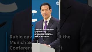 Rubio says US, Europe ‘belong together’ at Munich Security Conference