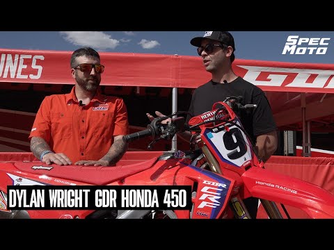 Dylan Wright GDR Honda 450 | Tech Spec