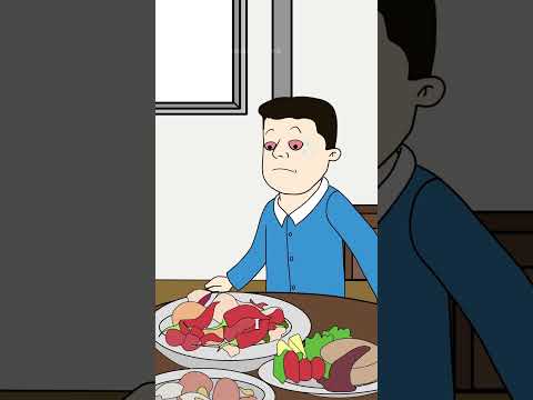 Why Does Food Sometimes Go Up Your Nose?  #animation  #funny  #short