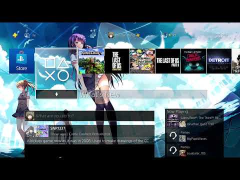 Tricolour Love Story PS4 Dynamic Theme (Music)