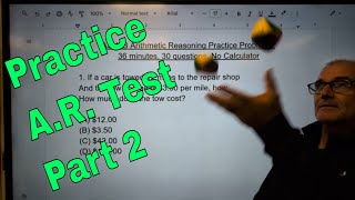 ASVAB Arithmetic Reasoning Practice Test Part #2