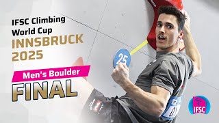 Men's Boulder final | Innsbruck 2025